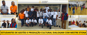 Estudantes de Gestão e Produção Cultural Dialogam com o Mestre Etona